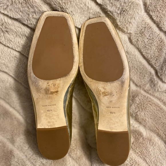 Tory Burch gold flats 6.5 M - Picture 10 of 10